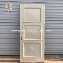 Portas de madeira do painel sólido interno do projeto da porta da madeira